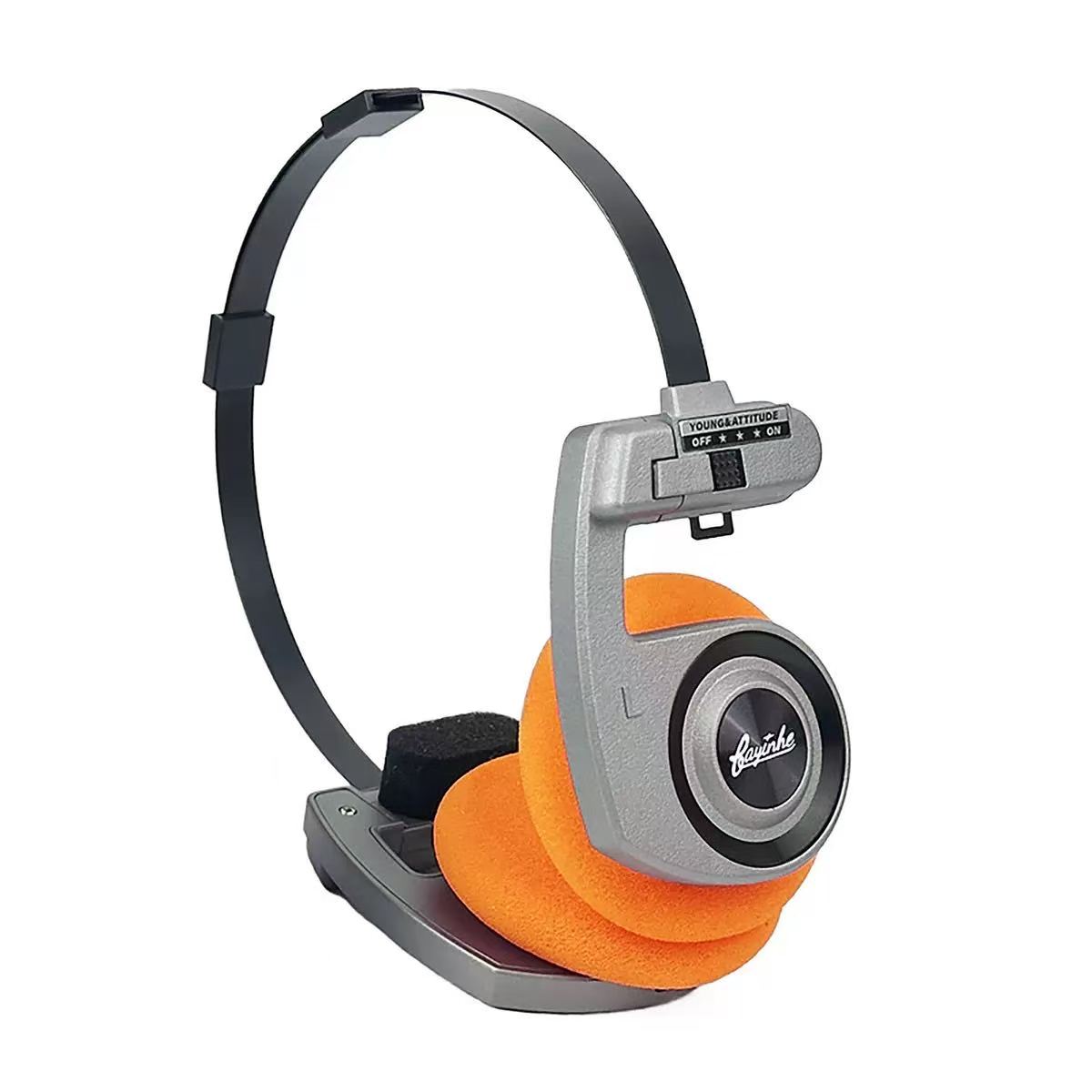 Retro Gaming Cables - Foldable Portable Retro Style Wireless Headphones