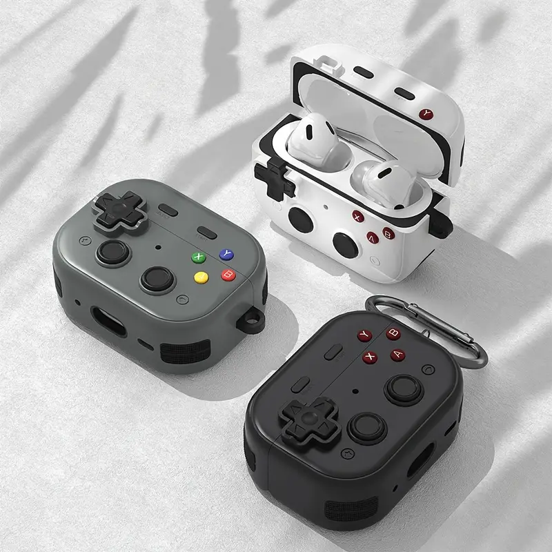 Retro Gaming Headset - Earphone Protective Case For Airpods 4