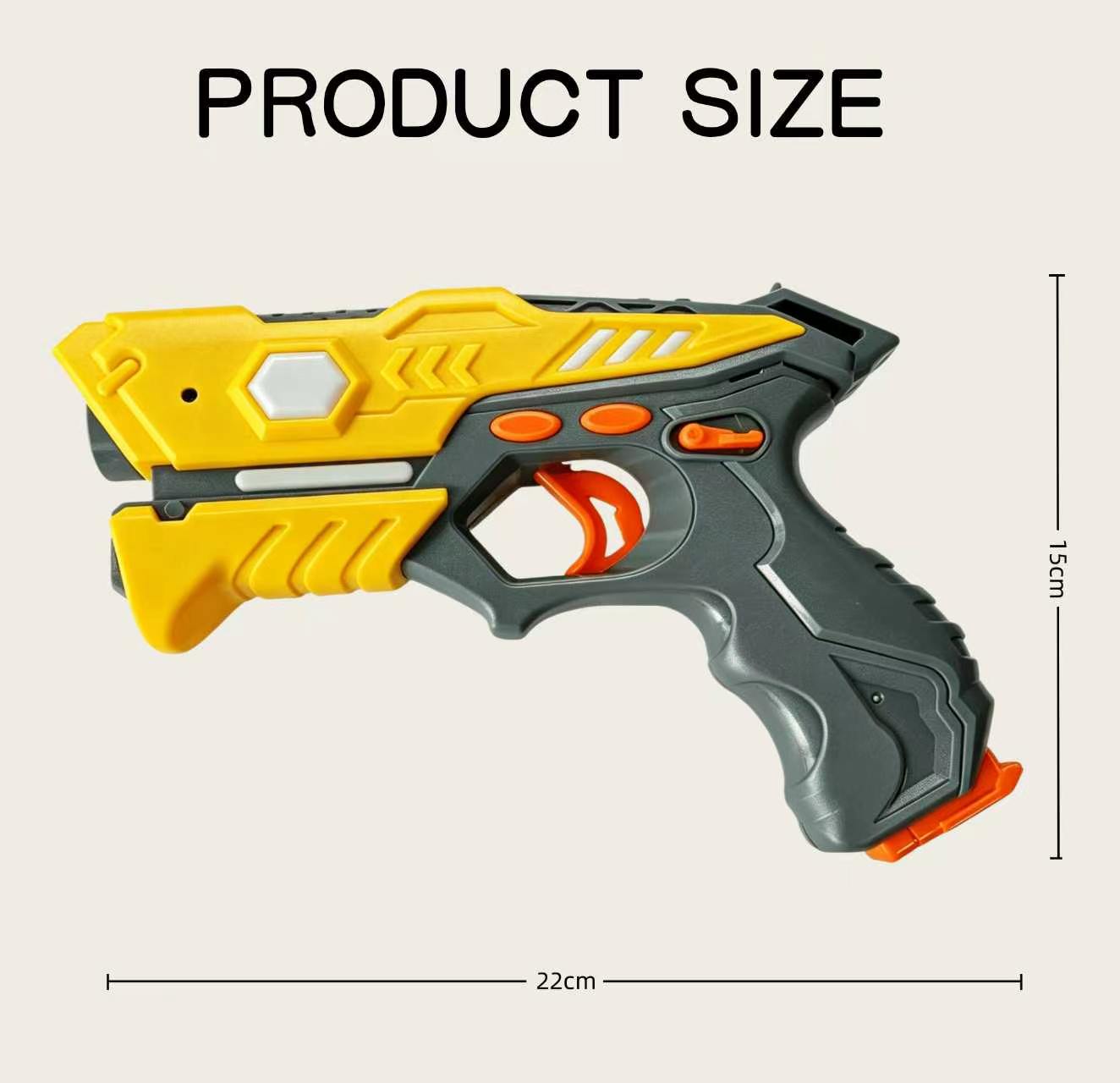 Retro Gaming Console Gun - Laser Shooting Playing Games Blasters Pistol