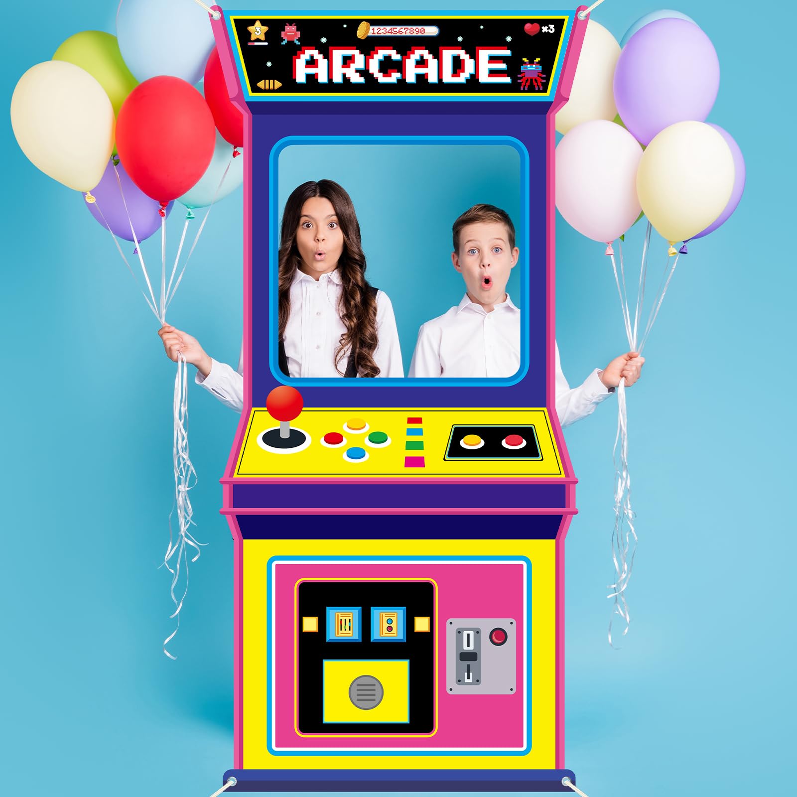Retro Video Gaming Fabric Arca - Retro Gaming Banner recension och pris