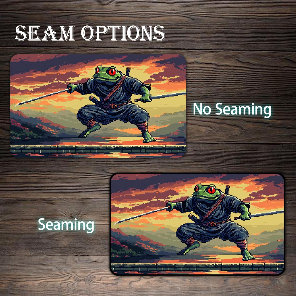 Retro Pixel Frog Samurai Gamin - Retro Gaming Desk recension och pris