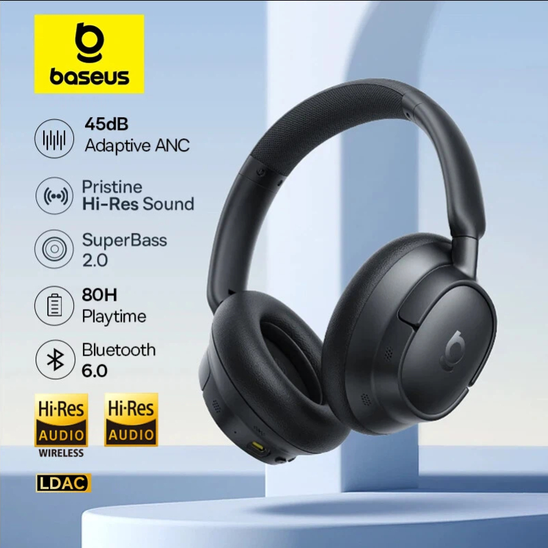 Baseus EH10 NC ANC Wireless He - Retro Gaming Headset recension och pris