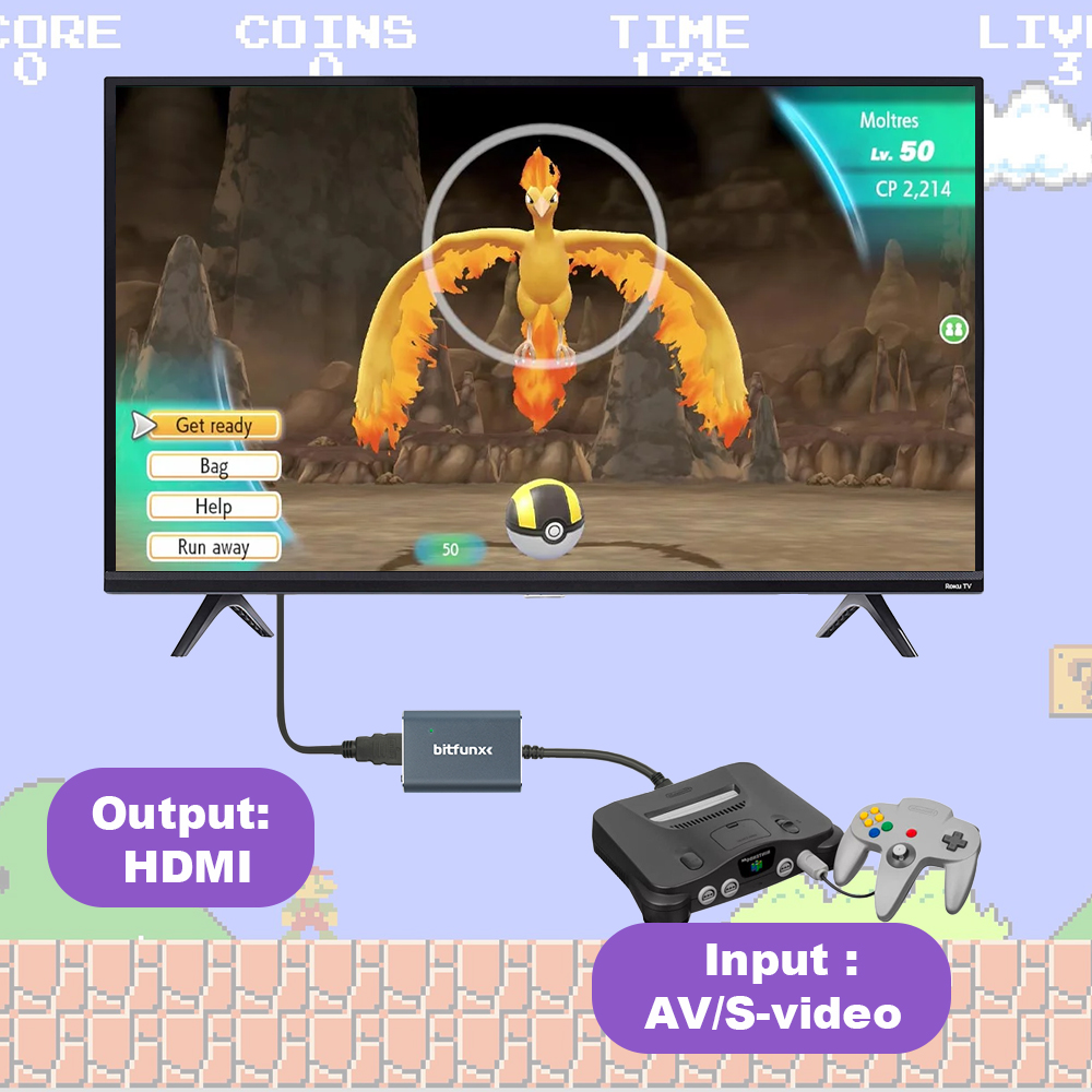Bitfunx 720P Svideo / AV To HD - Retro Gaming Pro recension och pris