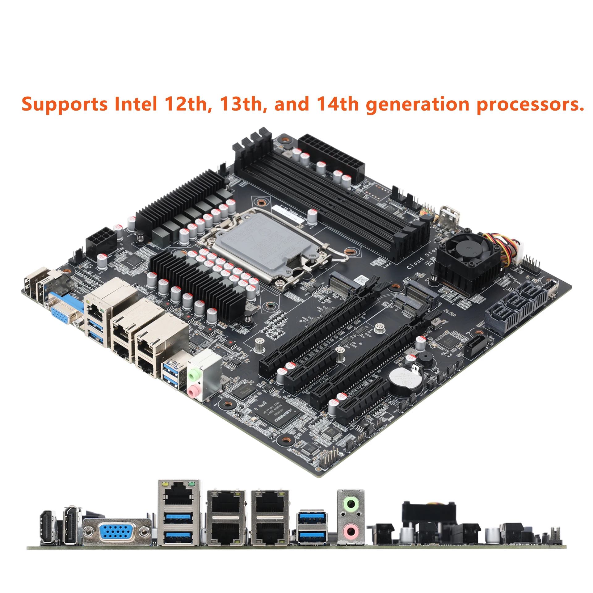 W680 M-ATX Server Motherboard  - Intel Cpu Core I9 recension och pris