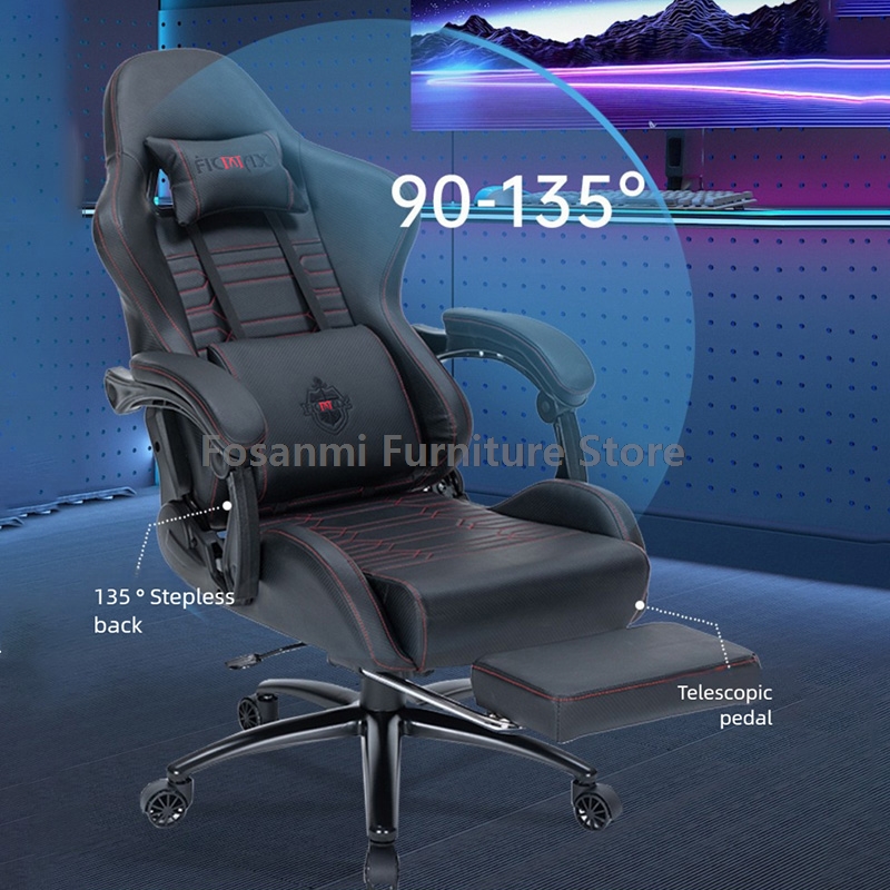 Adjustable Retro Leather Gamin - Retro Gaming Desk recension och pris