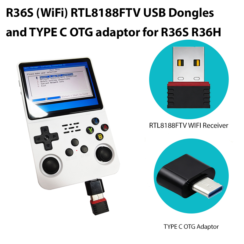 2026 R36S (WiFi) RTL8188FTV US - Retro Gaming Handheld 2026 recension och pris