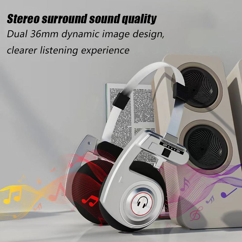 Retro Wireless Bluetooth Headp - Retro Gaming Headset recension och pris