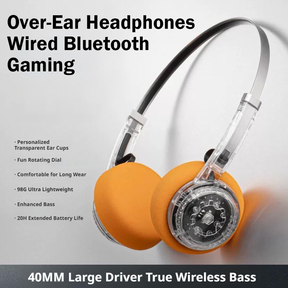 Retro Mecha Over-Ear Headphone - Retro Gaming Headset recension och pris