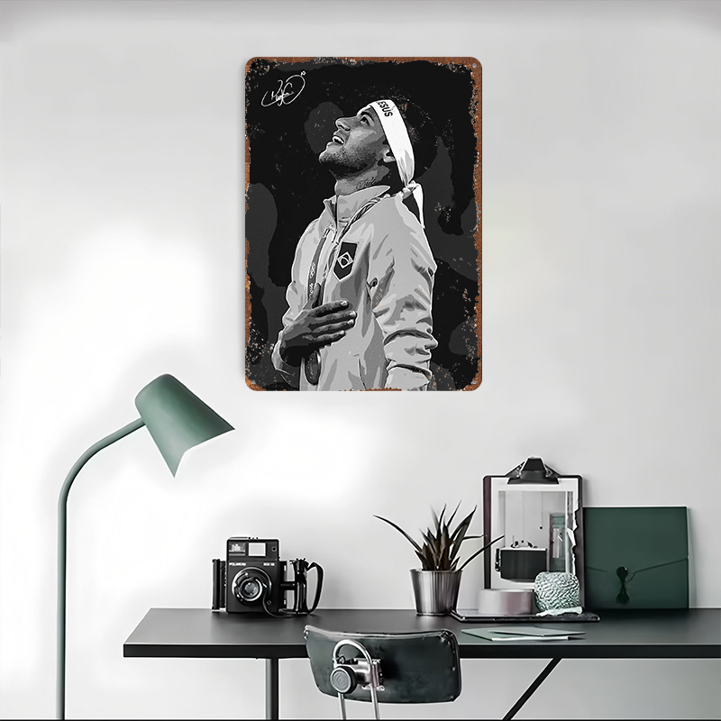 Neymar Jr. Portrait Poster Cus - Retro Gaming Desk recension och pris