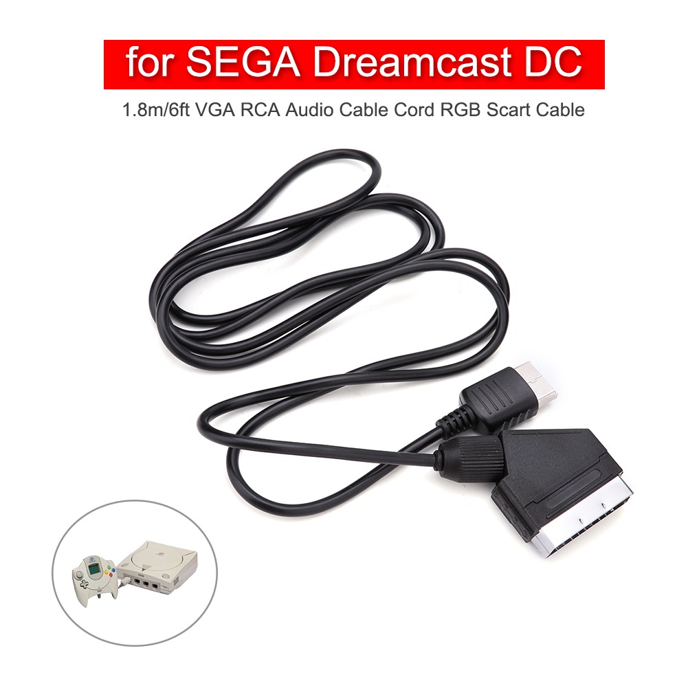 RGB Scart Cable For SEGA Dream - Retro Gaming Cables recension och pris