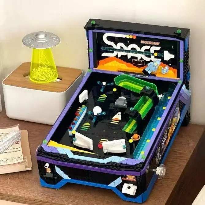 New Space Arcade Pinball Machi - Retro Gaming Desk recension och pris