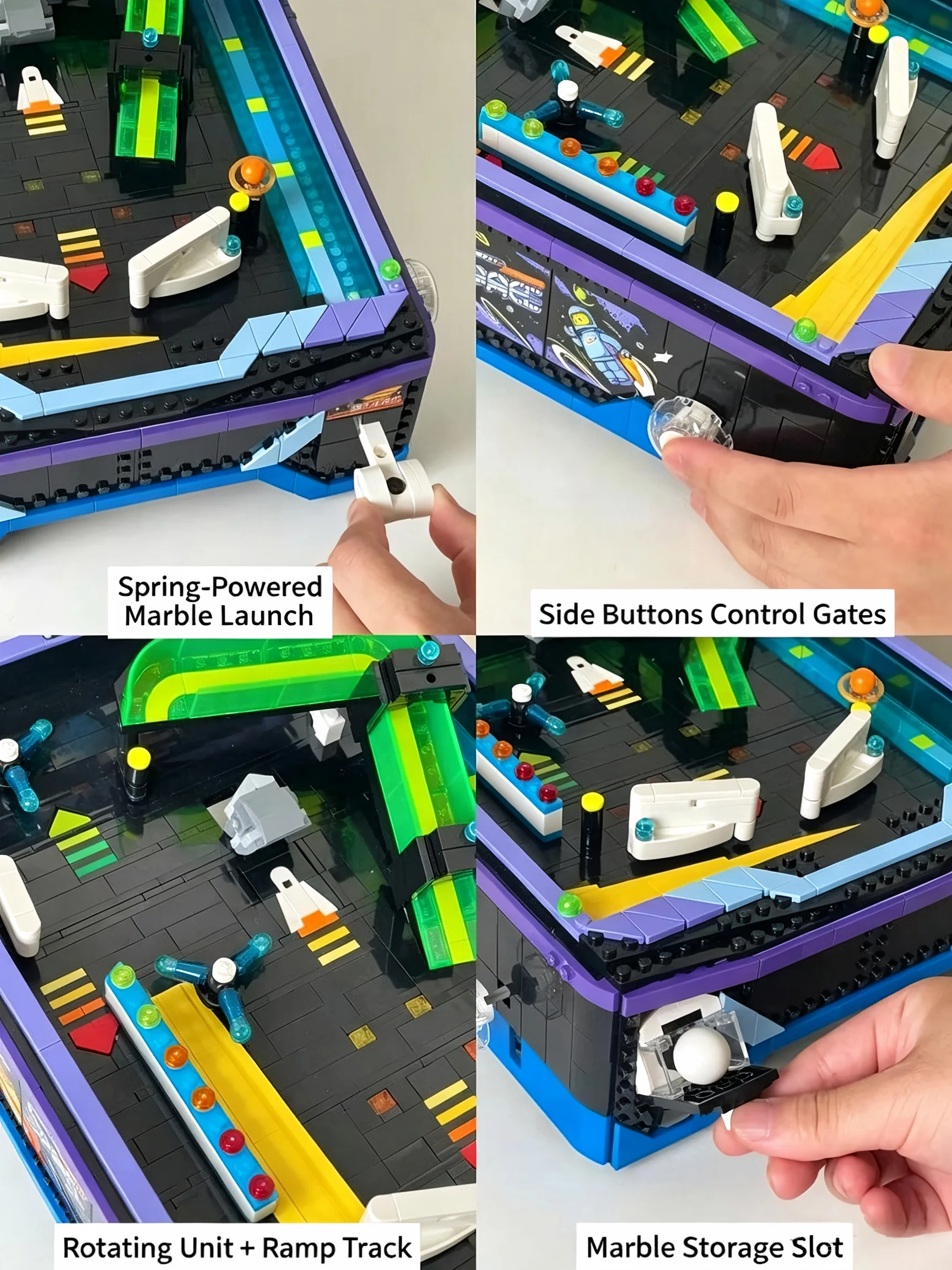 New Space Arcade Pinball Machi - Retro Gaming Desk recension och pris