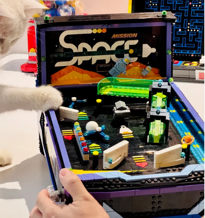 New Space Arcade Pinball Machi - Retro Gaming Desk recension och pris