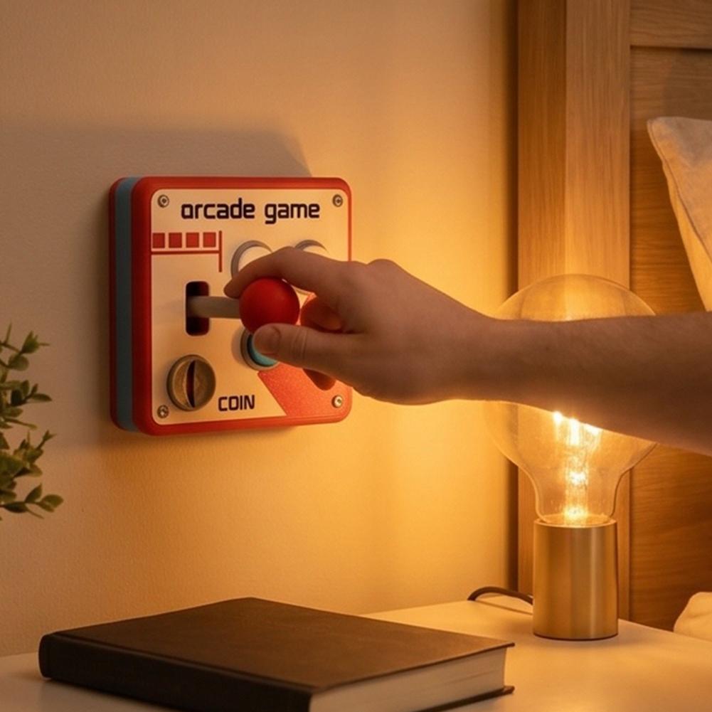 3D Printed Retro Arcade Switch - Retro Gaming Desk recension och pris