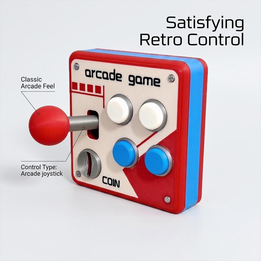 3D Printed Retro Arcade Switch - Retro Gaming Desk recension och pris