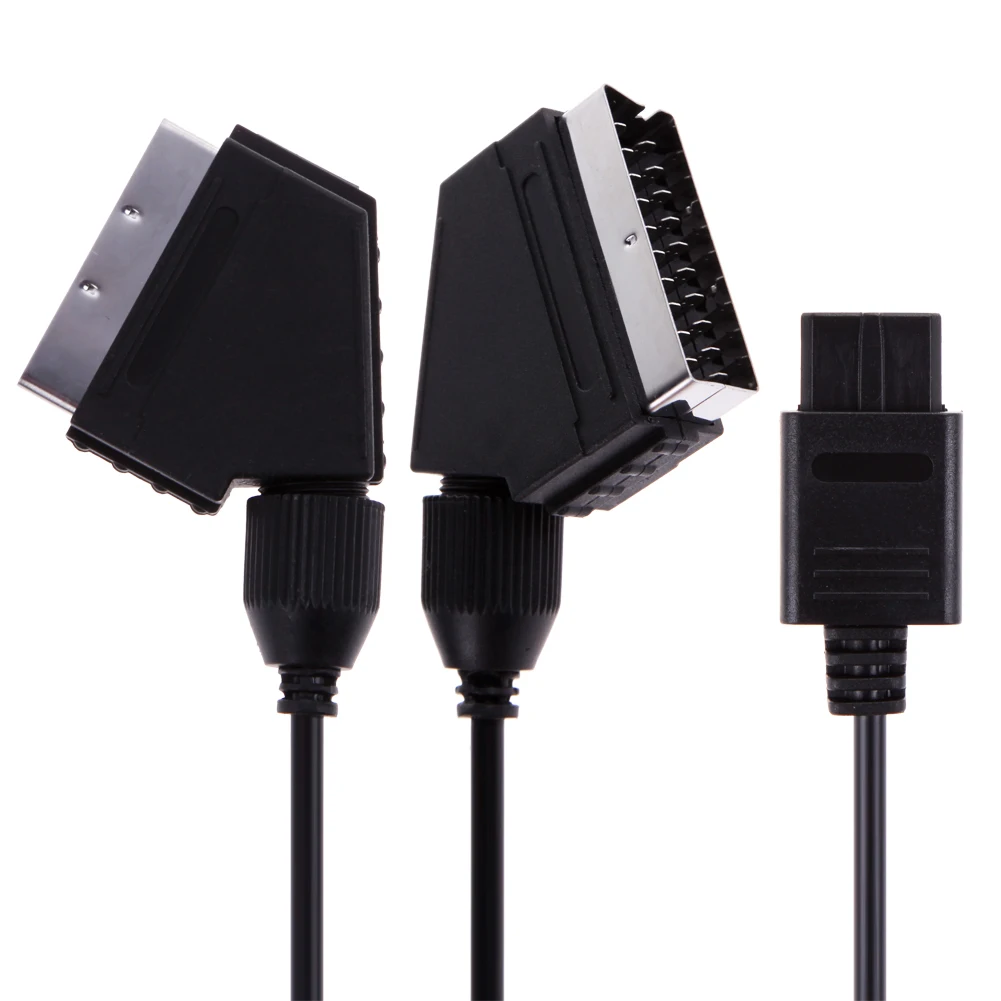 1.8m RGB Video AV A/V TV Scart - Retro Gaming Cables recension och pris