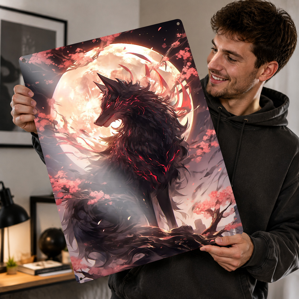 Black Sakura Kitsune 3D Printe - Retro Gaming Desk recension och pris