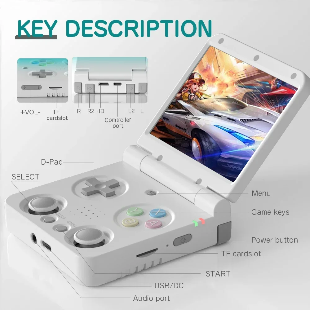 MIYOO Flip V2 Handheld Game Co - Retro Gaming On Linux recension och pris