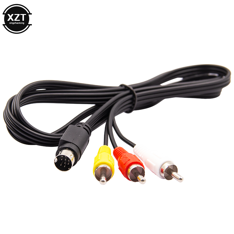 3RCA 1.8m 9 Pin Audio Video AV - Retro Gaming Cables recension och pris