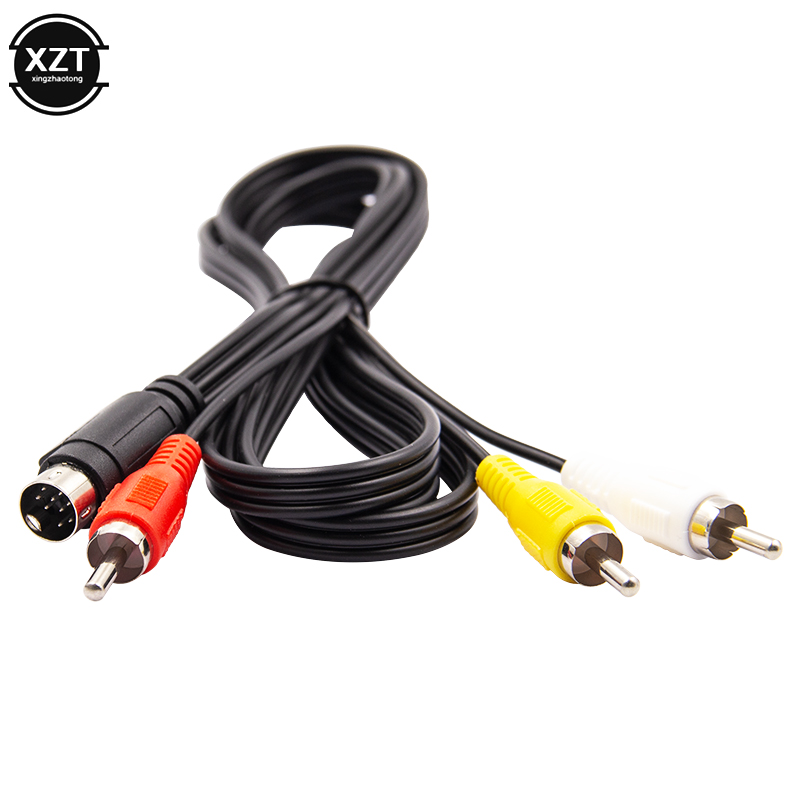 3RCA 1.8m 9 Pin Audio Video AV - Retro Gaming Cables recension och pris