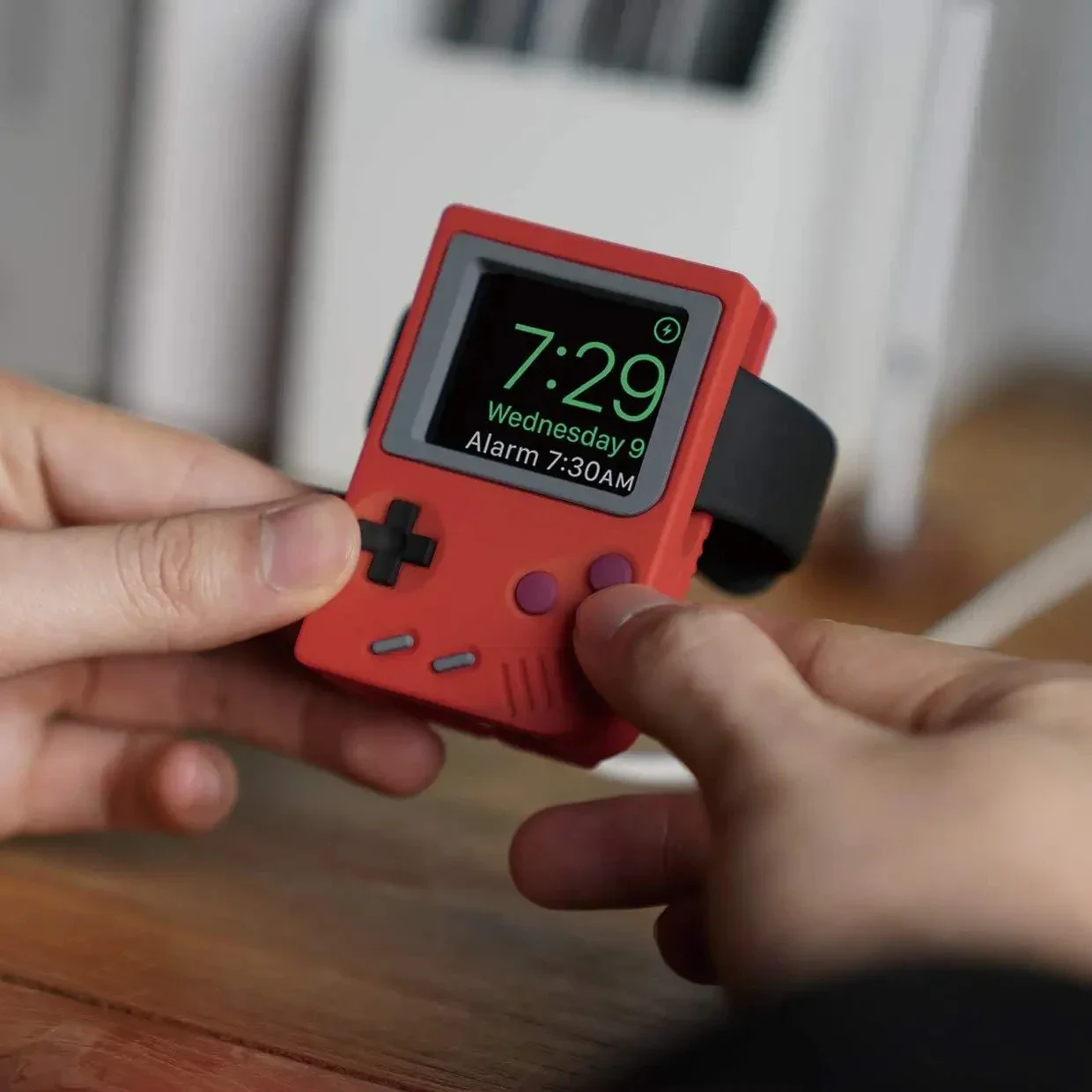 Silicone Holder for IWatch Cha - Retro Gaming Desk recension och pris