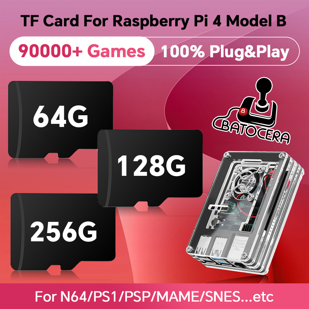 Retro Game Card For Raspberry  - Retro Gaming Raspberry Pi 4 recension och pris