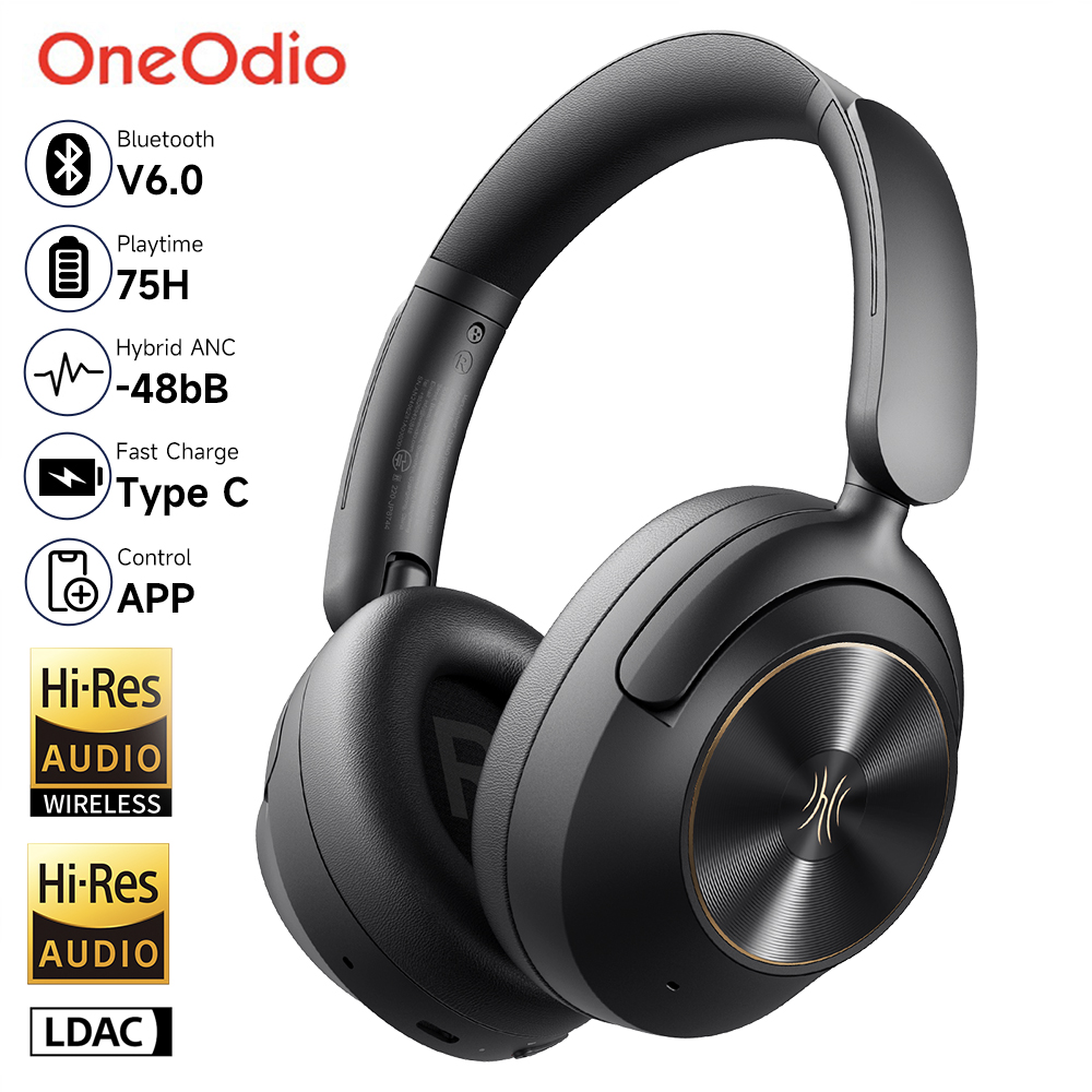 Oneodio A6 ANC Wireless Blueto - Retro Gaming Headset recension och pris