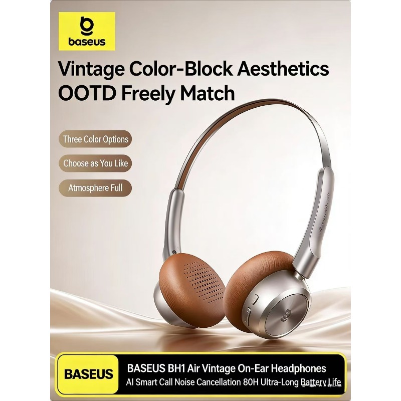 BASEUS BH1 Air Retro Bluetooth - Retro Gaming Headset recension och pris