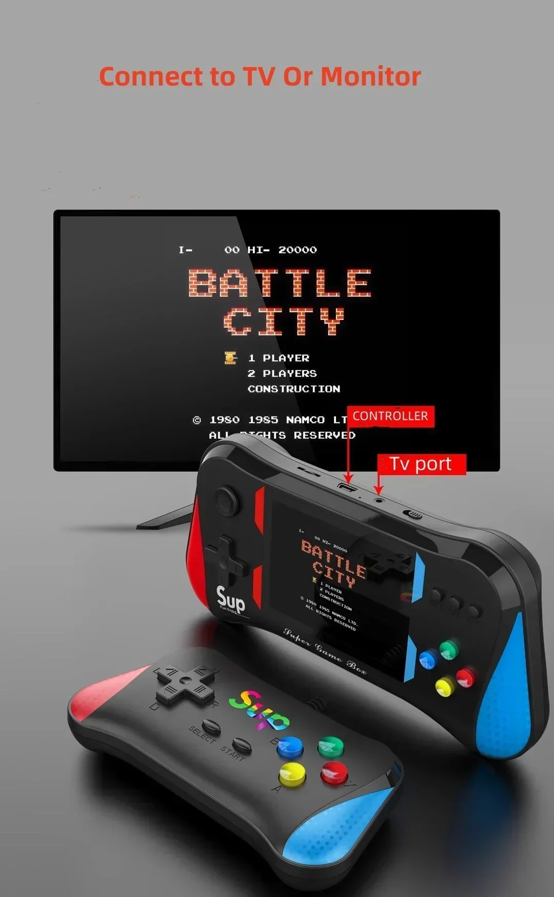 Children's Game Console Palm R - Retro Gaming Event recension och pris