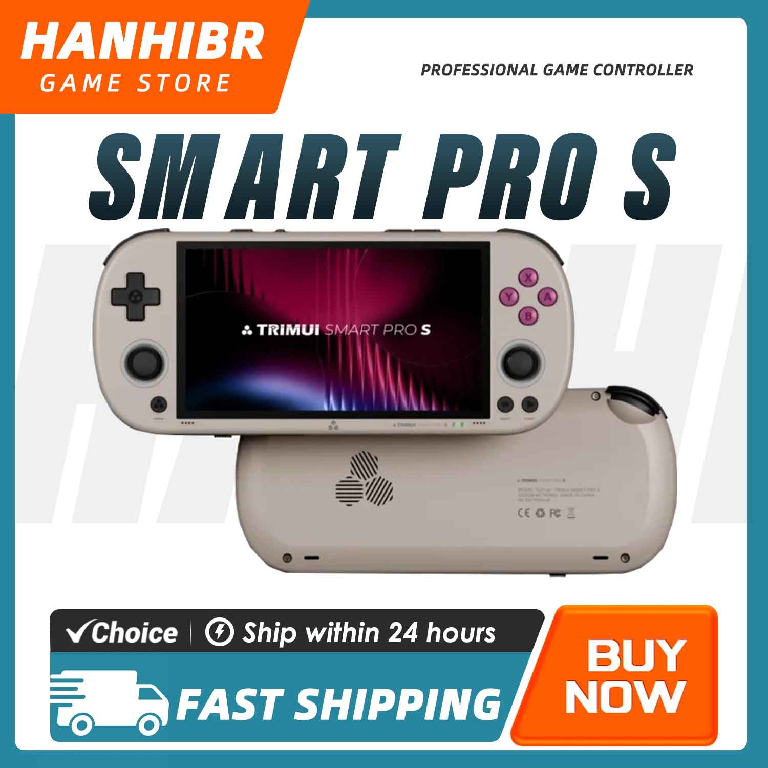 Trimui Smart Pro S TG5050 Hand - Retro Gaming Pro recension och pris
