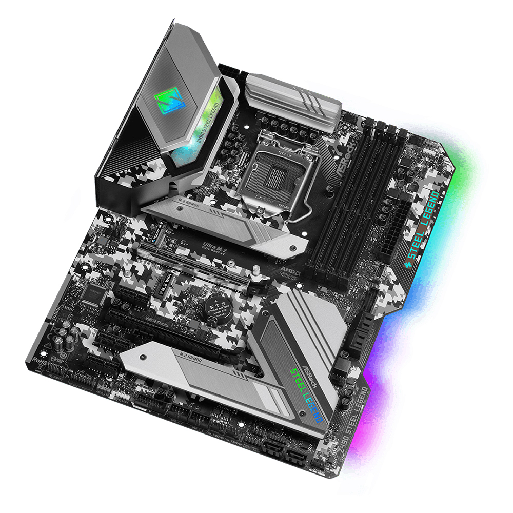 ASRock Z490 Steel Legend mothe - Intel Cpu Core I9 recension och pris