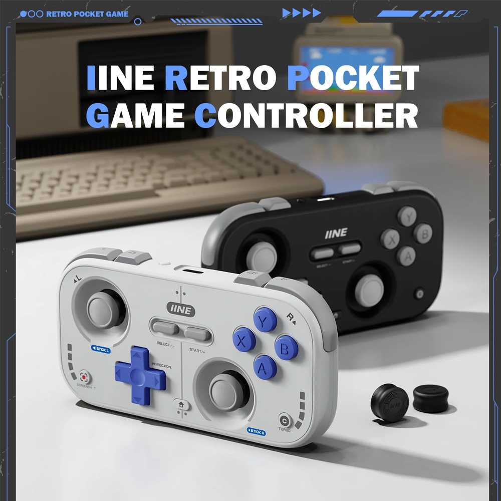 IINE Retro Pocket Gamepad Mini - Retro Gaming Phone recension och pris