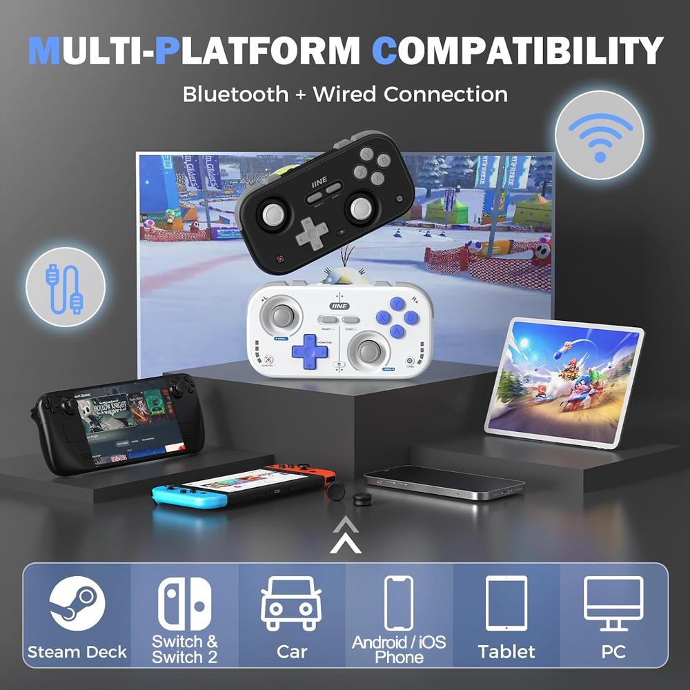 IINE Retro Pocket Gamepad Mini - Retro Gaming Phone recension och pris