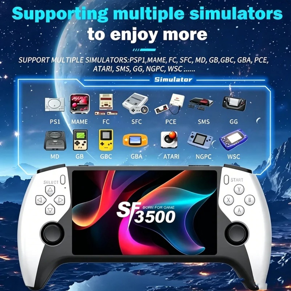 SF3500 5 inch Handheld Game Co - Retro Gaming Pro recension och pris